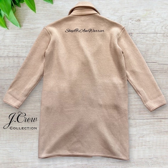 J.Crew Collection NWT blush double breasted heavy knit coatigan *shop@iamwarrior - Picture 8 of 12